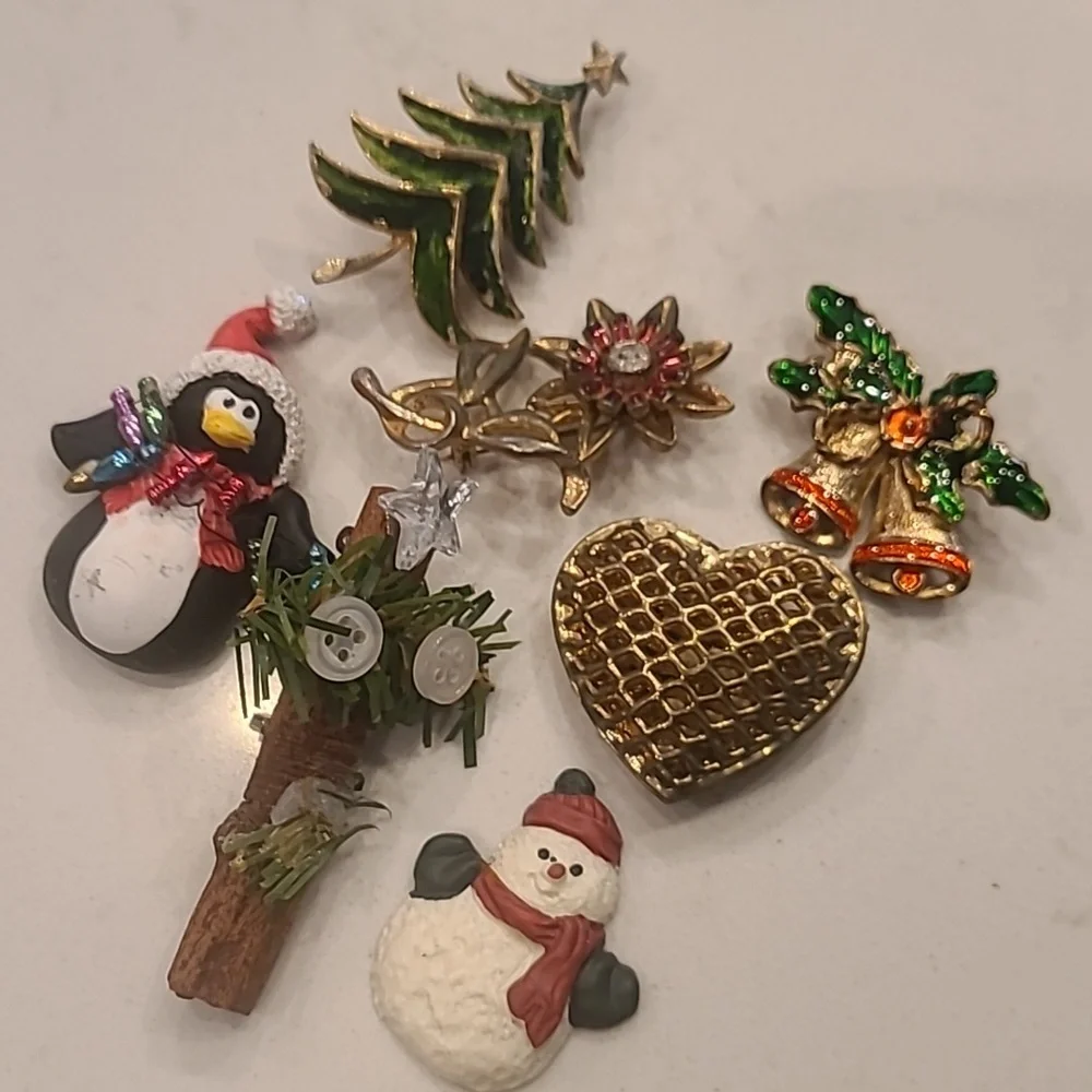Damaged Random Lot Of Pins/ Brooches